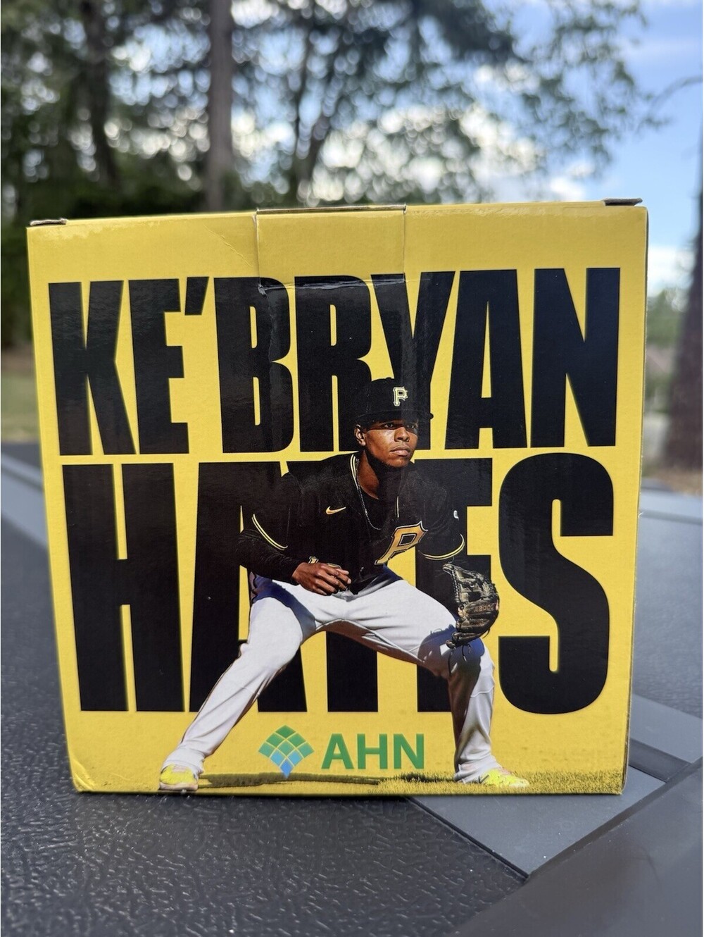 NEW KeBryan Hayes Bobblehead Pittsburgh Pirates AHN 6/10/23 Limited Edition Gift